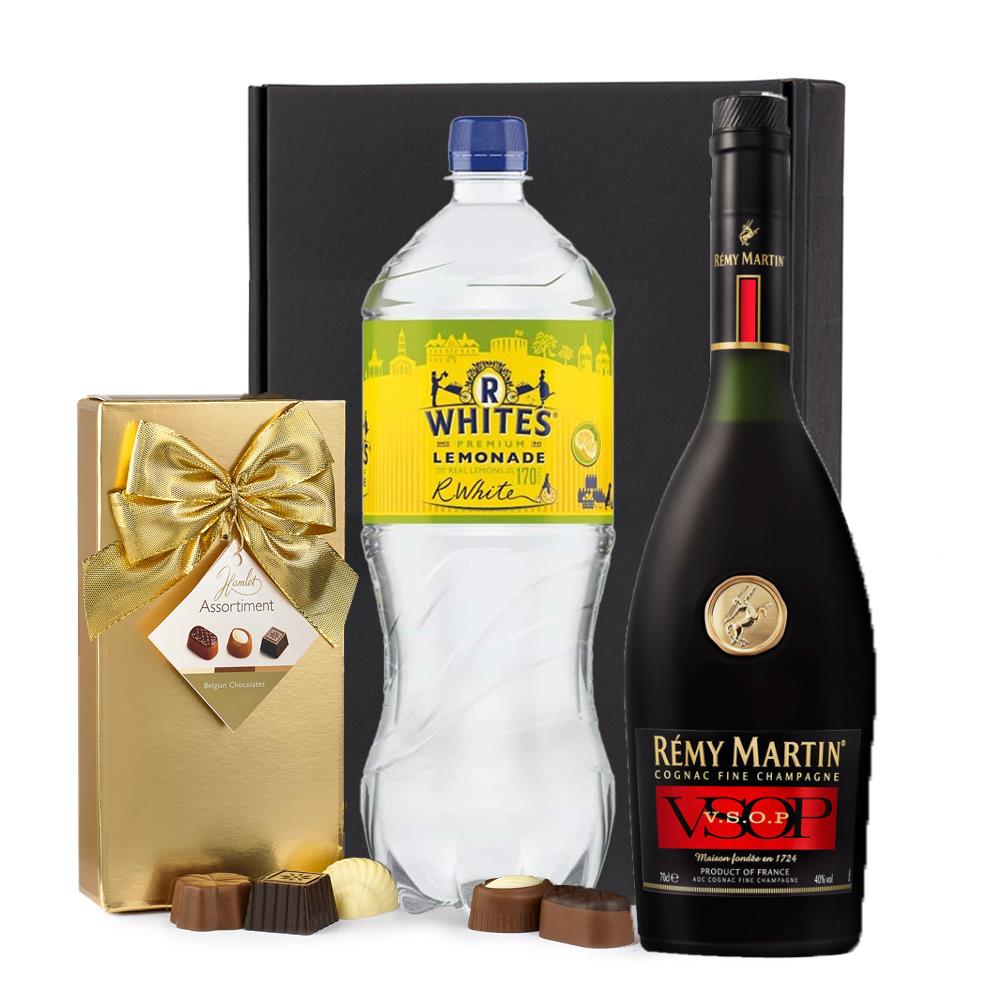 Remy Martin VSOP Cognac 70cl with R. White's Lemonade